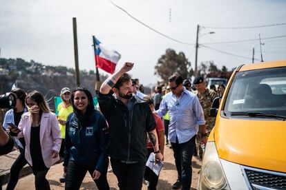 El presidente de Chile, Gabriel Boric, en Viña del Mar, el 30 de diciembre de 2022.