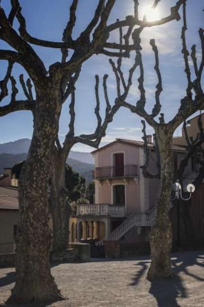 Hotel Bougnol-Quintana, en Collioure, en el que murió Antonio Machado.