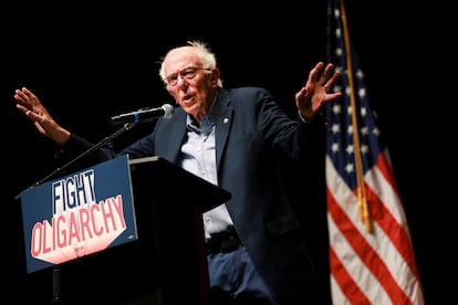 Bernie Sanders en Texas, el 19 de octubre.