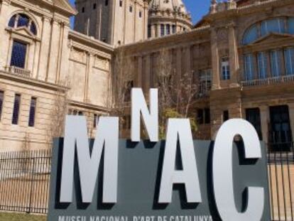 El Palau Nacional que acoge el MNAC de Barcelona.