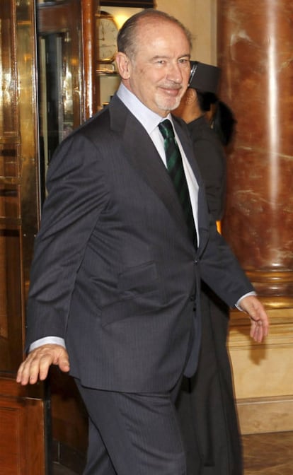 El presidente de Caja Madrid, Rodrigo Rato.