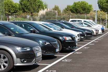 Coches de 'renting' de la empresa ALD Automotive.