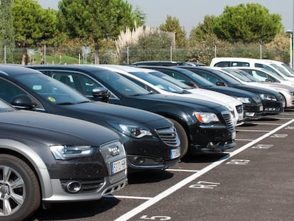 Coches de 'renting' de la empresa ALD Automotive.