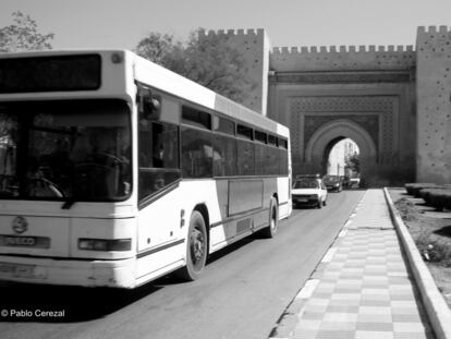 Lecciones en el Grand Taxi de Abderrahim