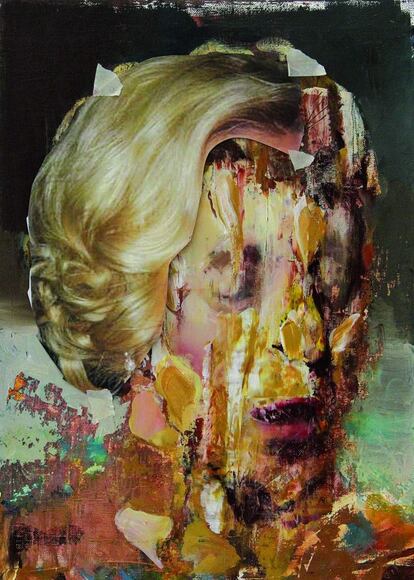 'Estudio de pelea de tartas', 2012, Adrian Ghenie