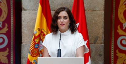 La presidenta de la Comunidad de Madrid, Isabel Díaz Ayuso.