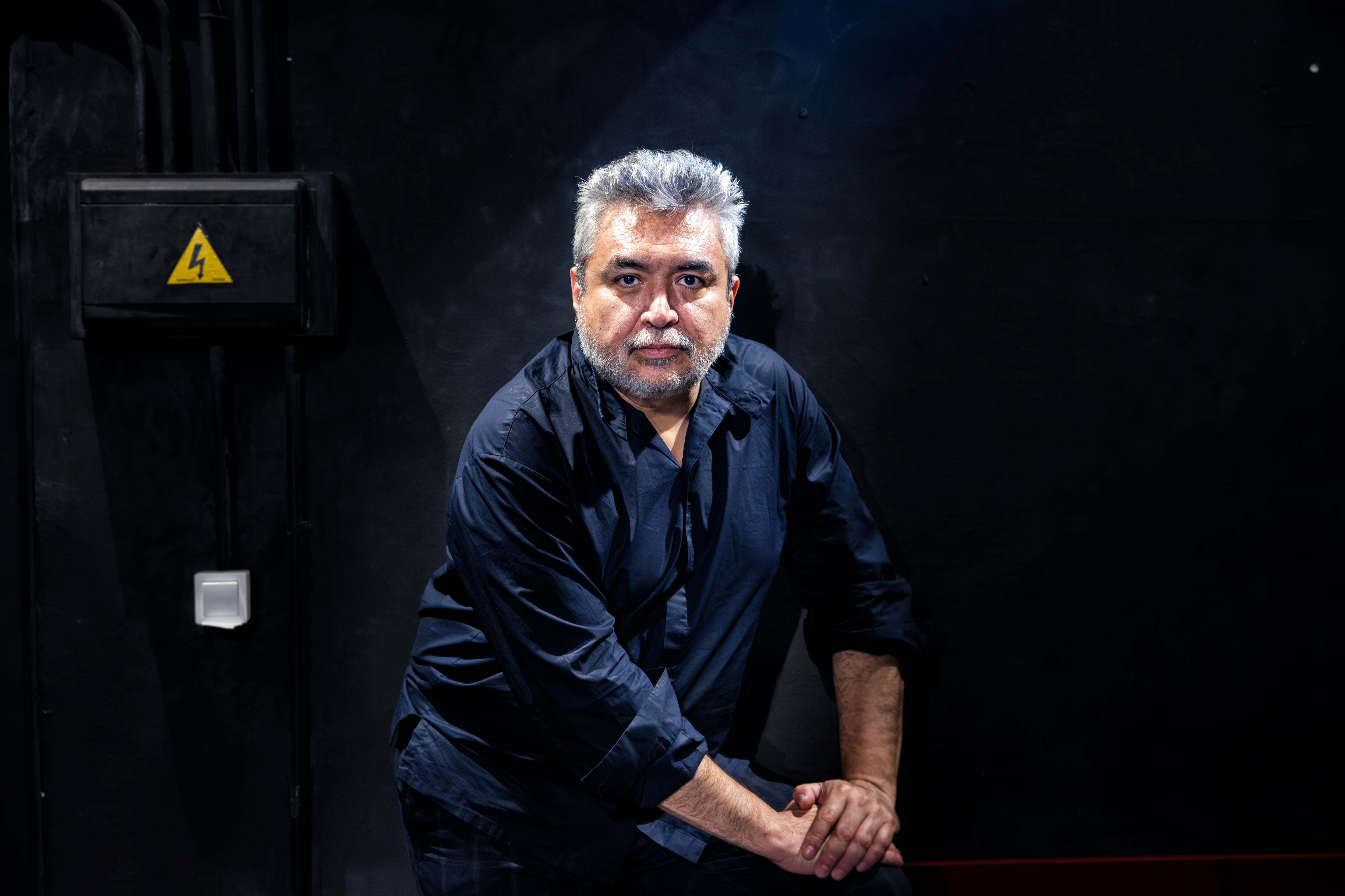  Cristián Alarcón en Timbre4, Madrid, en Junio de 2024.