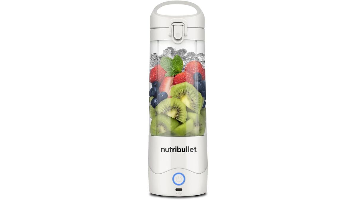 Nutribullet portable blender.
