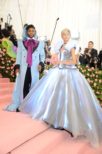 Roach y Zendaya en la última gala del MET