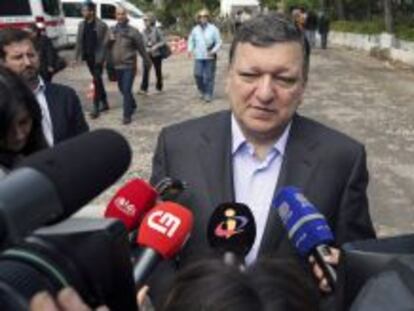 El presidente de la Comisi&oacute;n Europea, Jose Manuel Durao Barroso.