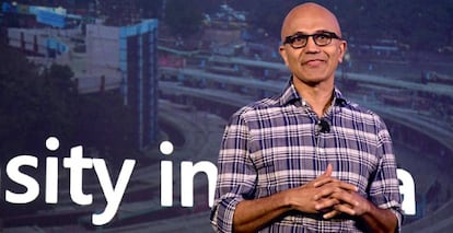 Satya Nadella, consejero delegado de Microsoft.