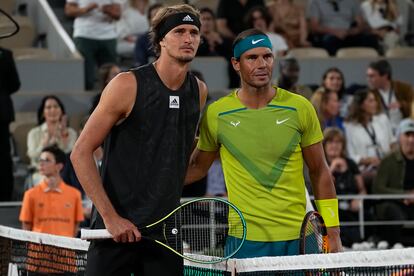 Nadal y Zverev se han enfrentado en nueve ocasiones: seis victorias para el español y tres para el alemán.