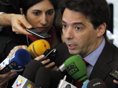 El consejero de Economía y Hacienda de la Comunidad Autónoma de Madrid, Percival Manglano.
