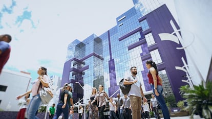 Campus de la Universidad Nueve de Julio, en São Paulo, Brasil.