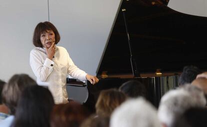 La pianista Toshiko Akiyoshi ha sido reconocida este año con el Premio Donostiako Jazzaldia. La artista de origen japonés comenzó su carrera tocando en los años 50 en clubes de Tokio, ahora es una de las pocas mujeres al frente de una Big Band.