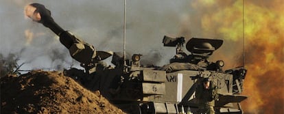 Los tanques de Israel llegan al sur de Gaza.