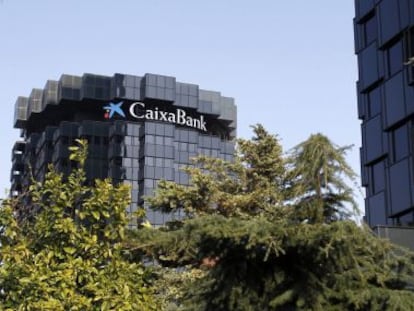 Sede de Caixabank, en la avenida Diagonal de Barcelona