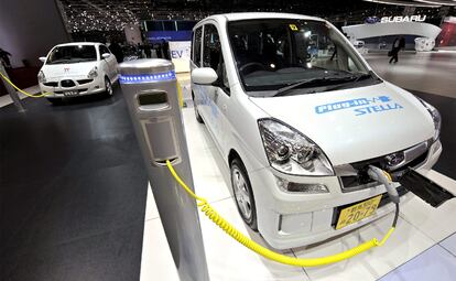 El utilitario eléctrico Subaru Stella.