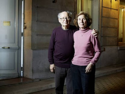 Serge e Beate Klarsfeld, em Paris.