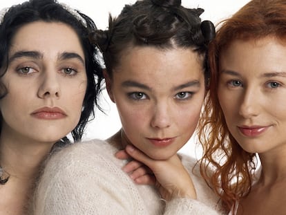 PJ Harvey, Björk y Tori Amos.