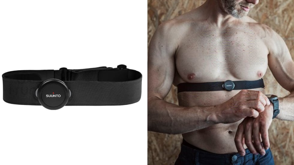 Cinturón de frecuencia cardiaca Smart HR, de Suunto.
