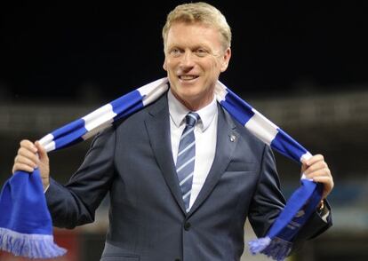 Presentacion de Moyes como nuevo entrenador de la Real.