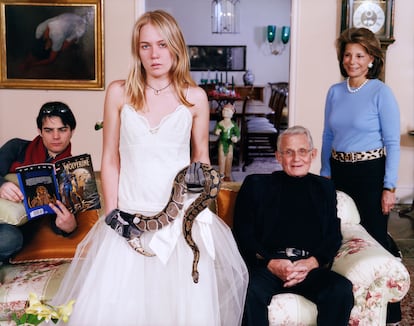 ‘Family Commission with Snake (close-up)’ (Comisión familiar con serpiente, primer plano), 2007