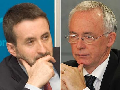 Josu Jon Imaz y Joseba Azkarraga.