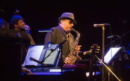 Van Morrison, en el Liceo de Barcelona el pasado enero.