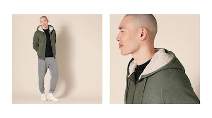 Sudadera con capucha de forro polar Amazon Essentials