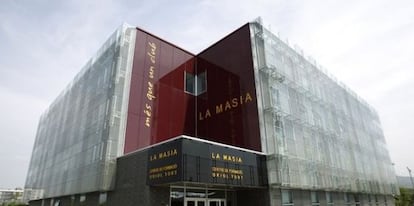 Fachada de La Masia