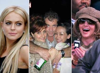 Lindsay Lohan, Mel Gibson y Britney Spears. Los tres han seguido tratamiento en Promises.
/ AP / REUTERS