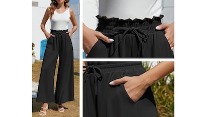 These palazzo pants for women are practical and very stylish.