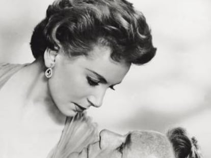 Deborah Kerr y Van Johnson, en 'Vivir un gran amor' (1955), de Edward Dmytryk.  