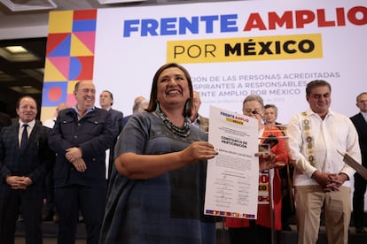 Xóchitl Gálvez, precandidata presidencial del Frente Amplio por México