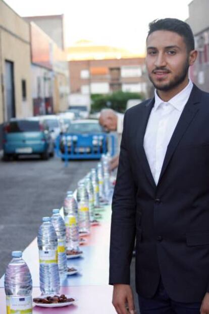 Ismael, en la mezquita Al Sunna de Fuenlabrada