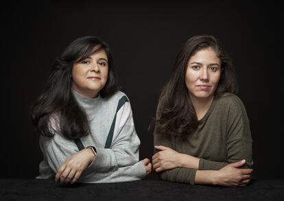 Astrid Rondero, productora de 'Sin señas particulares' y Fernanda Valadez, la directora de la película.