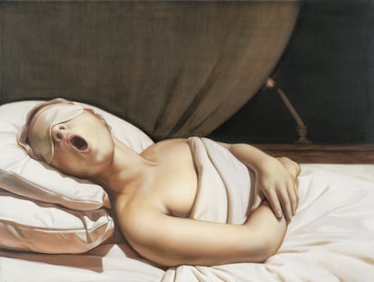 El cuadro 'Slumber', de la artista canadiense Anna Weyant.