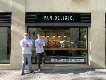 Los Cocheteux, padre e hijo, fundadores de Pan.Delirio