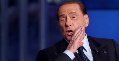 El ex primer ministro italiano Silvio Berlusconi.