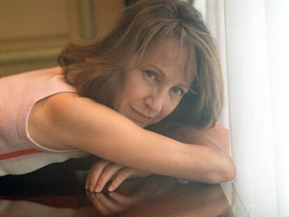 La actriz Nathalie Baye, en Madrid.