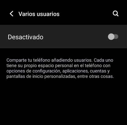 Activar varios usaurios