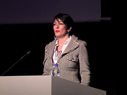 Ghislaine Maxwell, en una imagen de 2013, en Islandia.