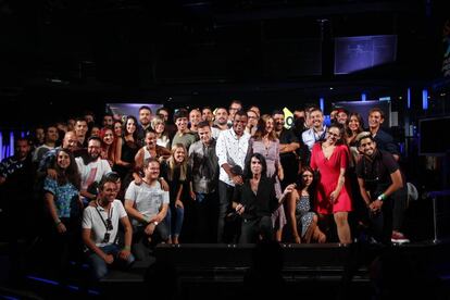 Imagen con el equipo al completo de Los 40.