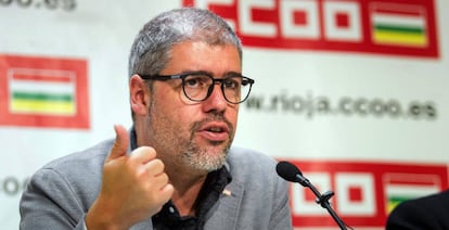  El secretario general de CCOO, Unai Sordo