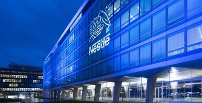 Sede de Nestlé en Vevey (Suiza).