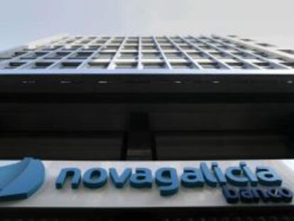 Oficina principal de Novagalicia Banco en A Coru&ntilde;a.