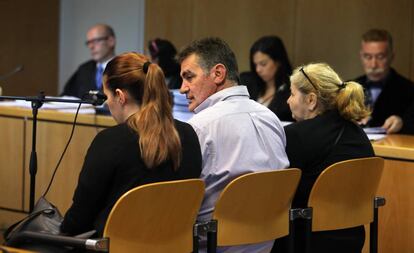 Acusados por el crimen de Arroyomolinos en la Audiencia Provincial de Madrid. 