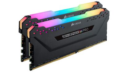 módulos de memoria DDR4 Corsair Vengeance de 8GB 