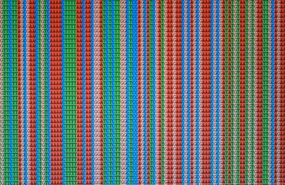 Secuencia de ADN, tomada directamente de una pantalla de ordenador.